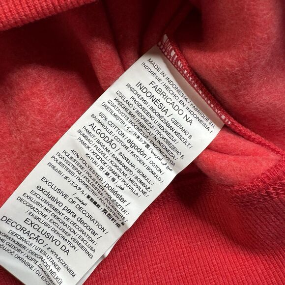 Louisville Cardinals Crewneck Sweatshirt Men’s XXL Red Spellout Logo Captivating - Picture 6 of 10